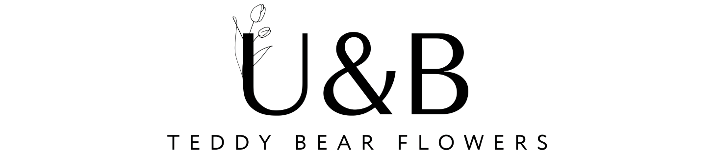 U&B Teddy Bear Flowers logo